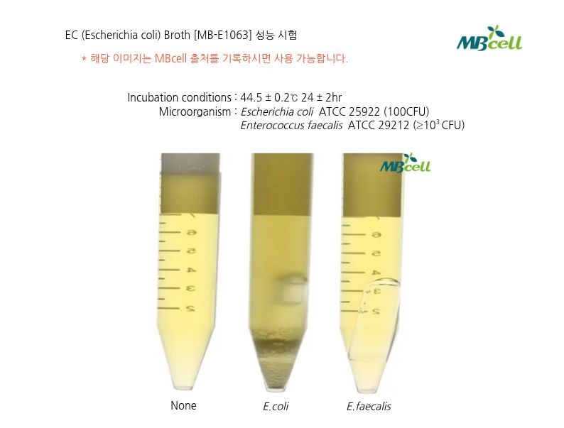 [EC (Escherichia coli) Broth (식품공전 10번배지)]